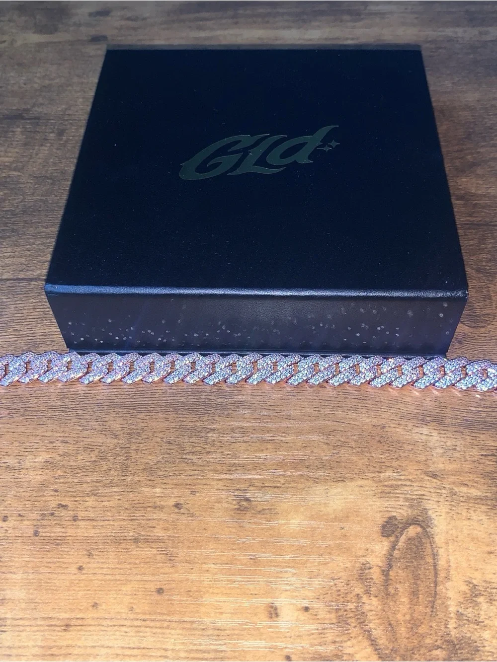 GLD Cuban link Diamond Chain
